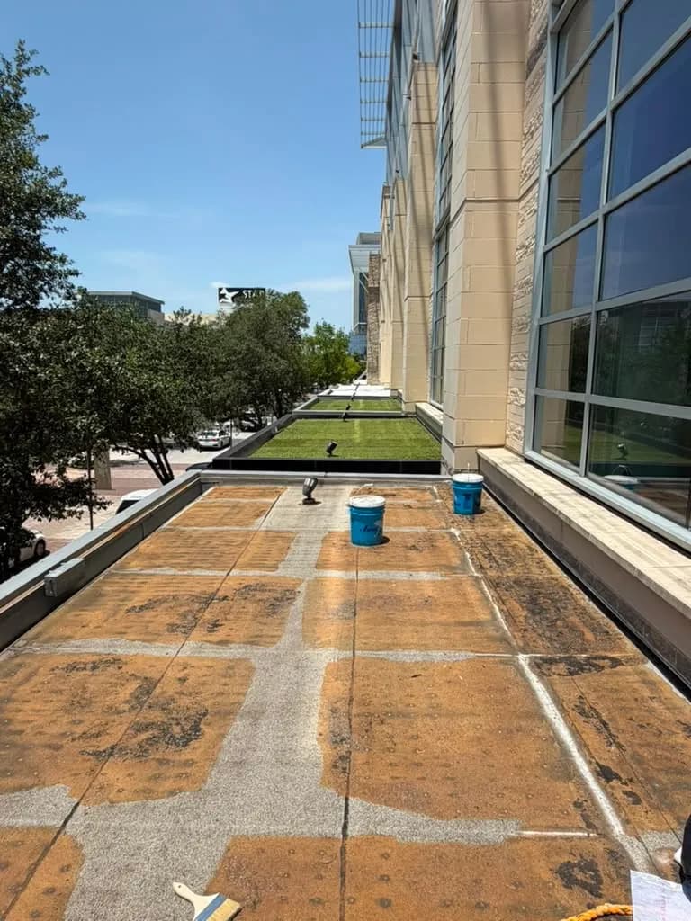 Split membrane seam before repair